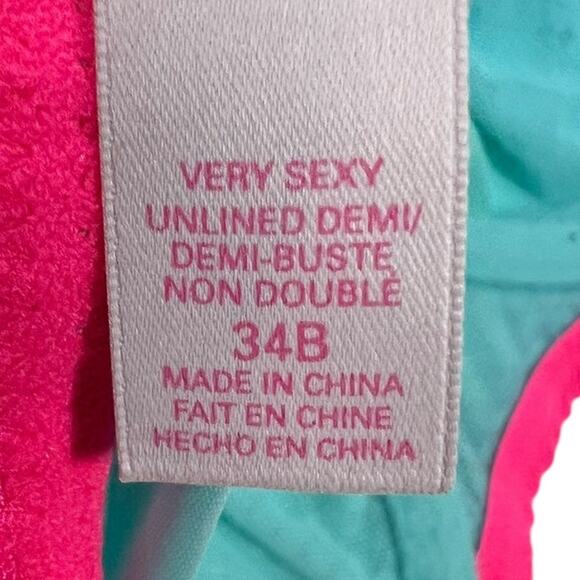 VICTORIA'S SECRET Very Sexy Unlined Demi-Buste  SZ 34B - Picture 9 of 9